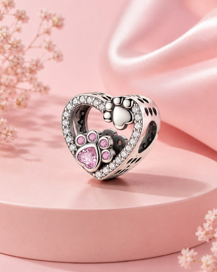 Charm Corazón de Huellita