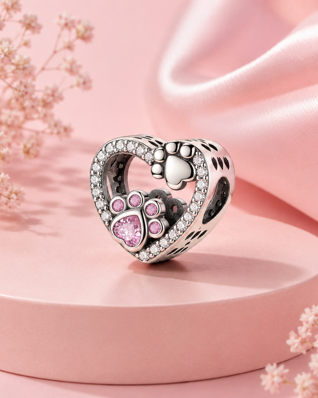 Charm Corazón de Huellita