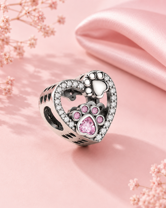 Charm Corazón de Huellita