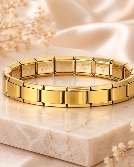 Pulsera Modular Dorada Elegance