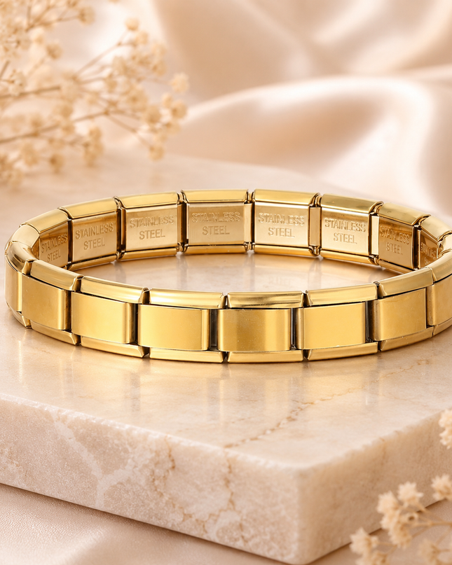 Pulsera Modular Dorada Elegance