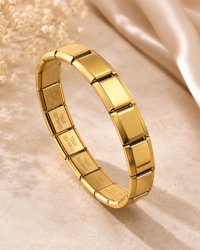 Pulsera Modular Dorada Elegance