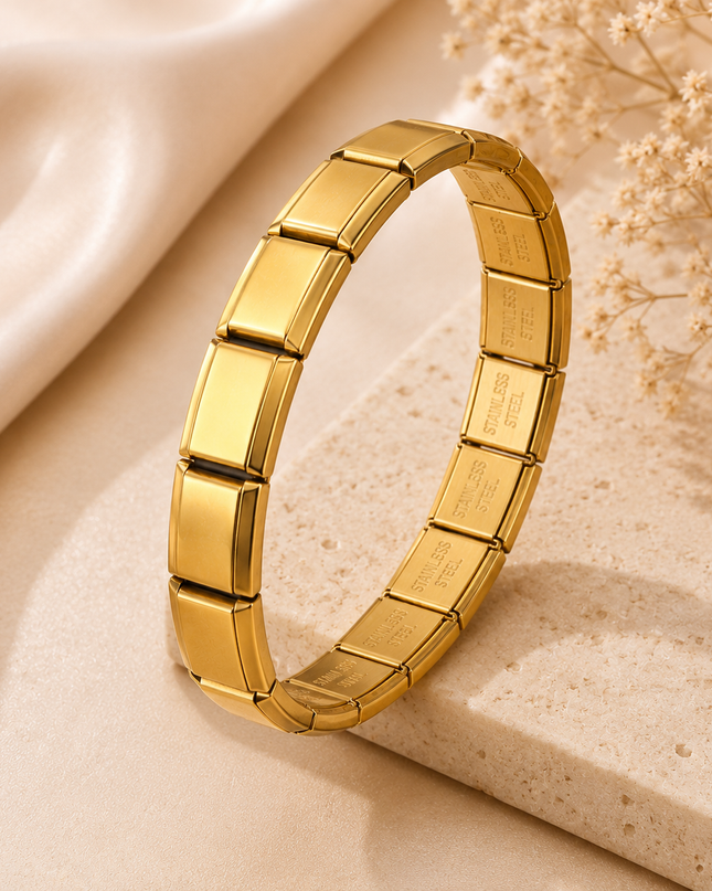 Pulsera Modular Dorada Elegance